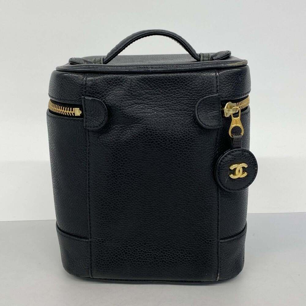 CHANEL Black Caviar Leather Vanity Bag - Picture 11 of 11